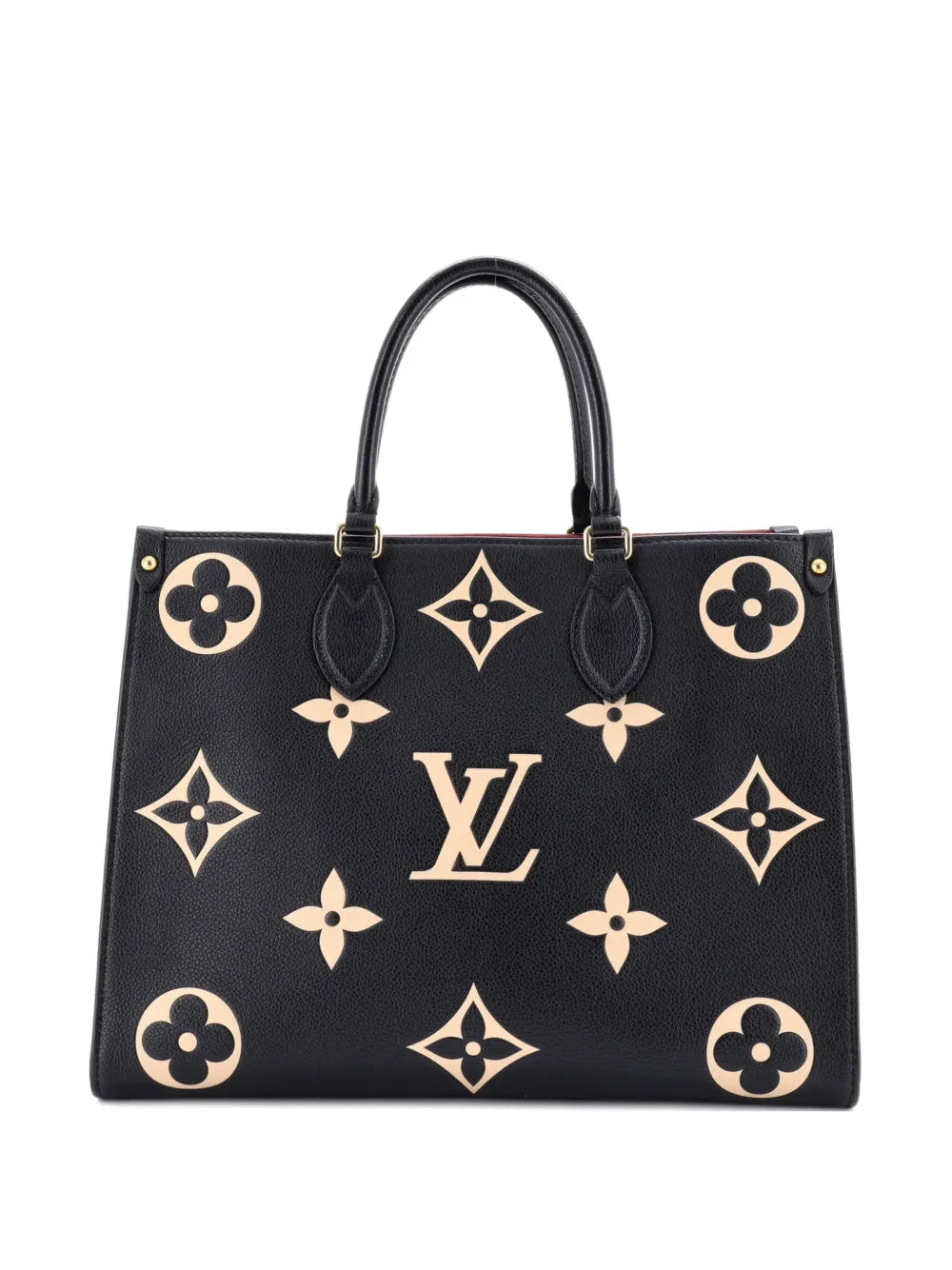 Louis Vuitton Pre Owned Onthego Tote Bicolor Monogram Empreinte Giant Mm Shoulder Bag — Same as shown — Size One Size — Front View