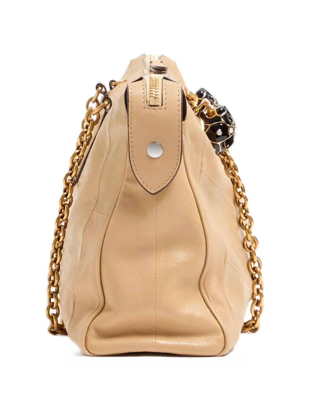 Valentino Garavani Chevron Feline Shoulder Bag — Same as shown — Size One Size — Lifestyle View