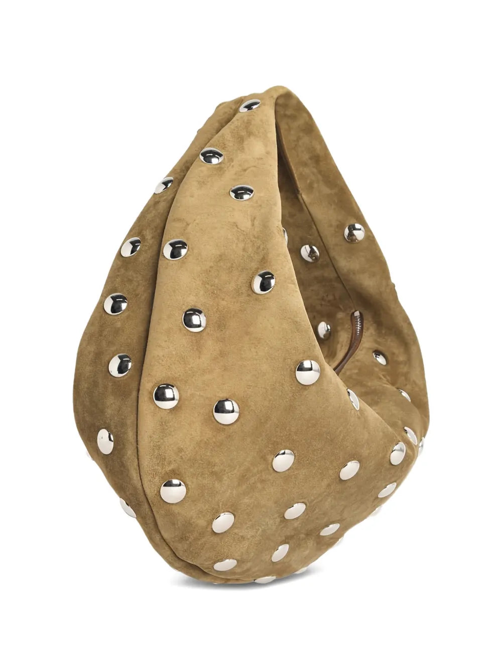 Khaite Scale Pattern Studded Olivia Shoulder Bag — Same as shown — Size One Size — Back View