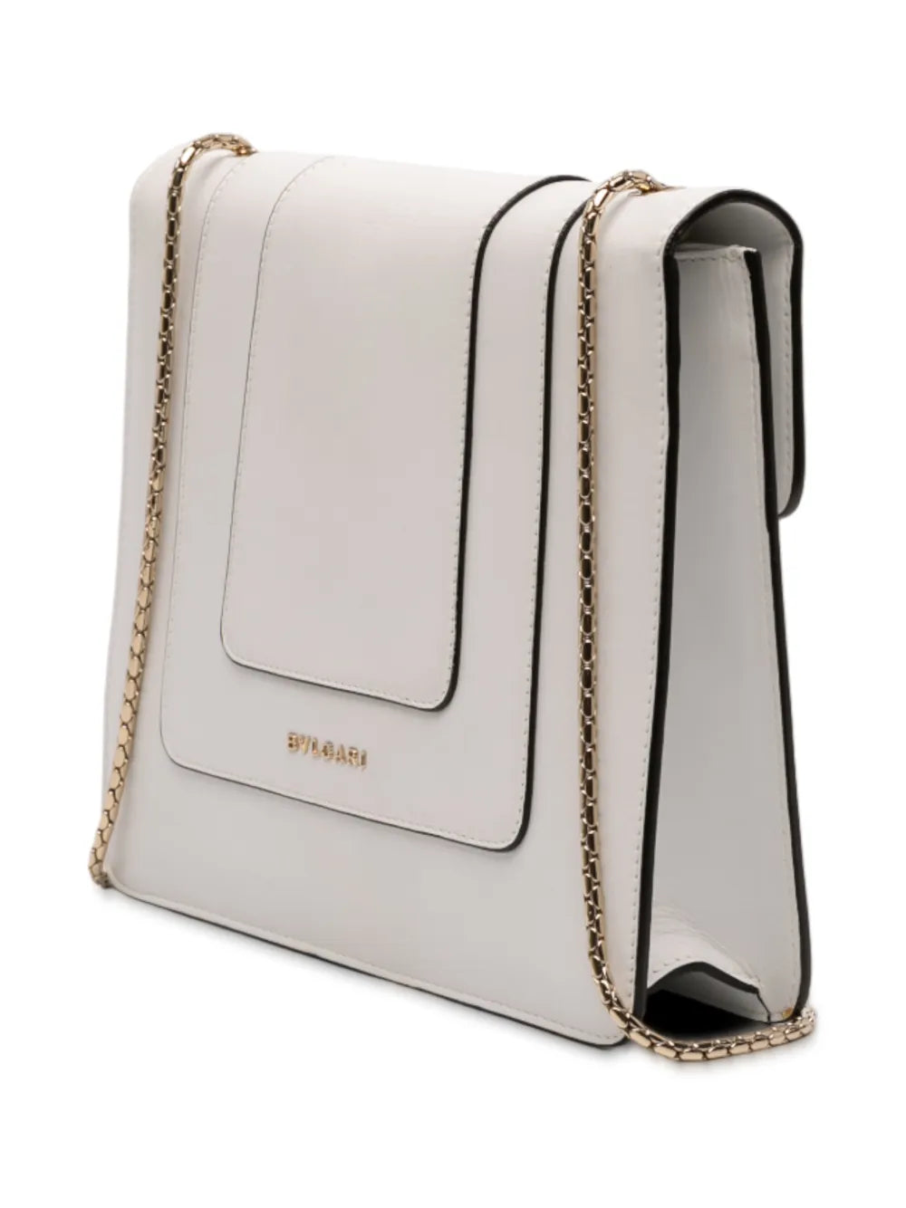 Bvlgari Pre Owned 2000 2025 Medium Calfskin Serpenti Forever Shoulder Bag — Same as shown — Size One Size — Back View