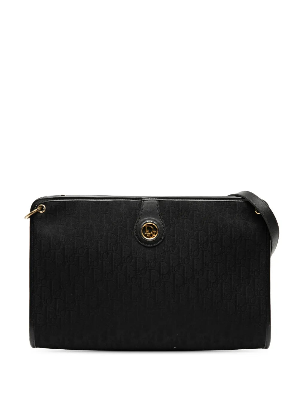 Christian Dior Pre Owned 20Th Century Diorissimo Trotter Canvas Shoulder Bag — Same as shown — Size One Size — Front View