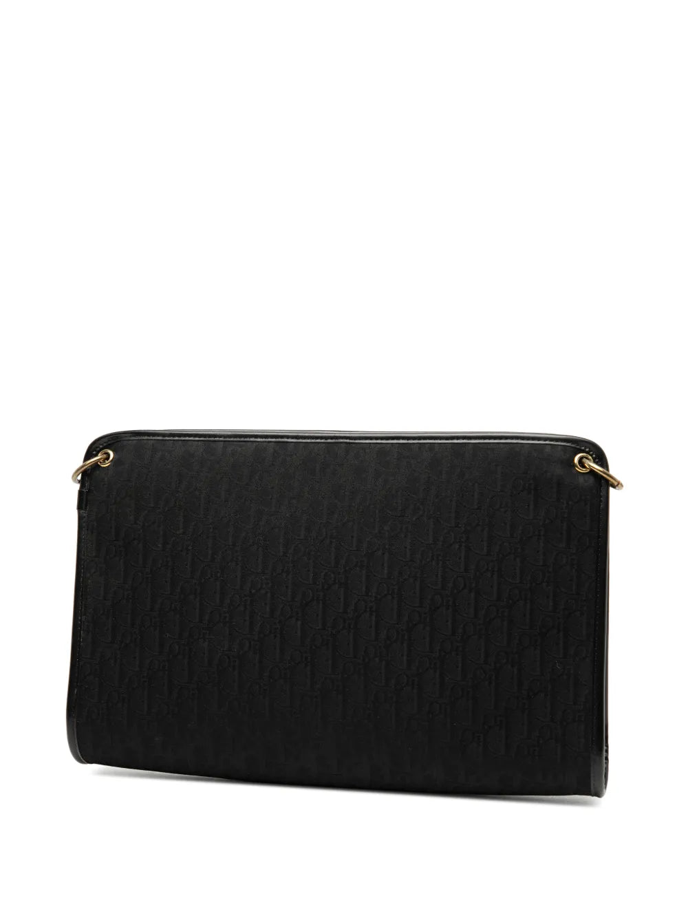 Christian Dior Pre Owned 20Th Century Diorissimo Trotter Canvas Shoulder Bag — Same as shown — Size One Size — Back View