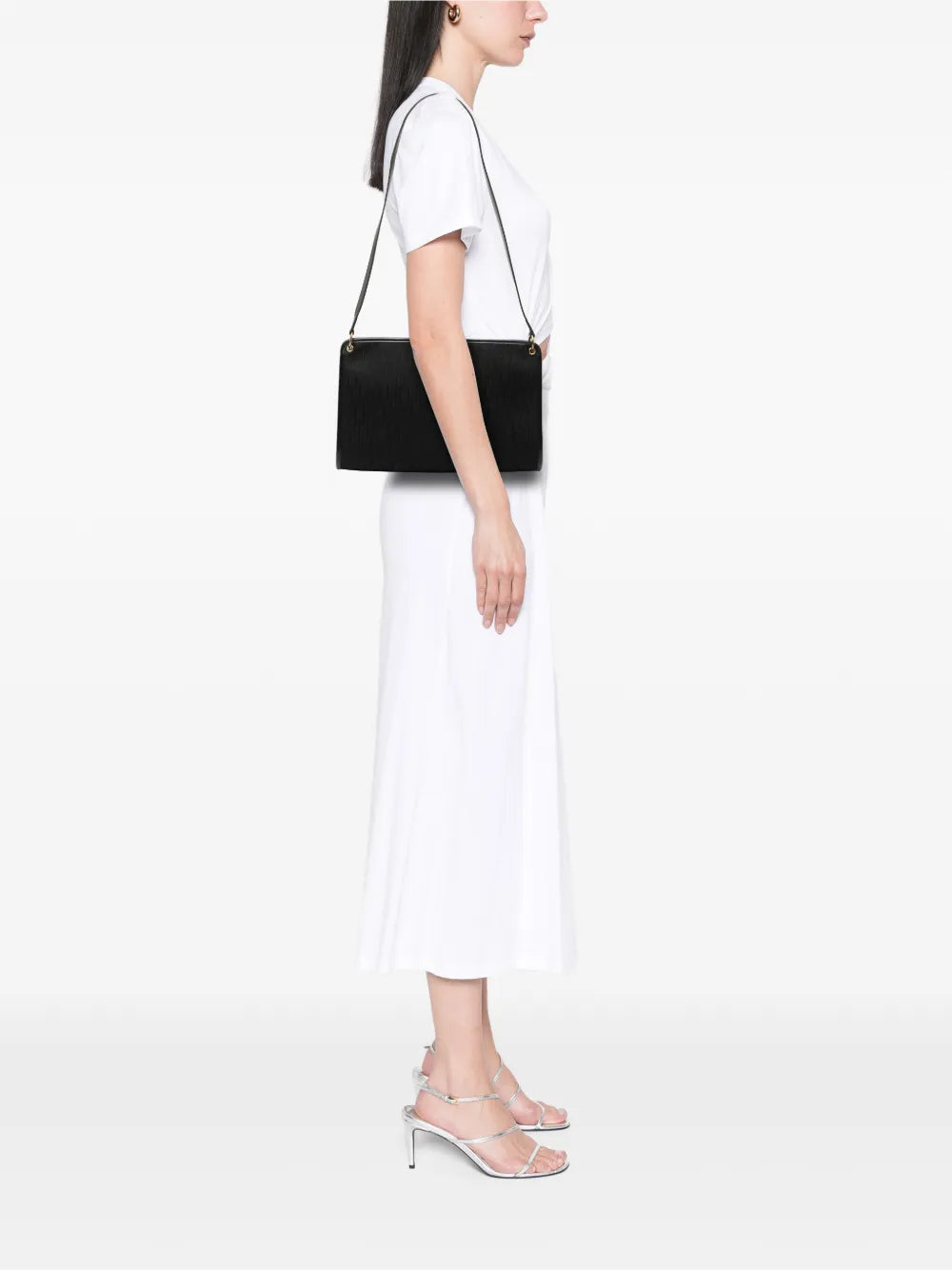 Christian Dior Pre Owned 20Th Century Diorissimo Trotter Canvas Shoulder Bag — Same as shown — Size One Size — Side View