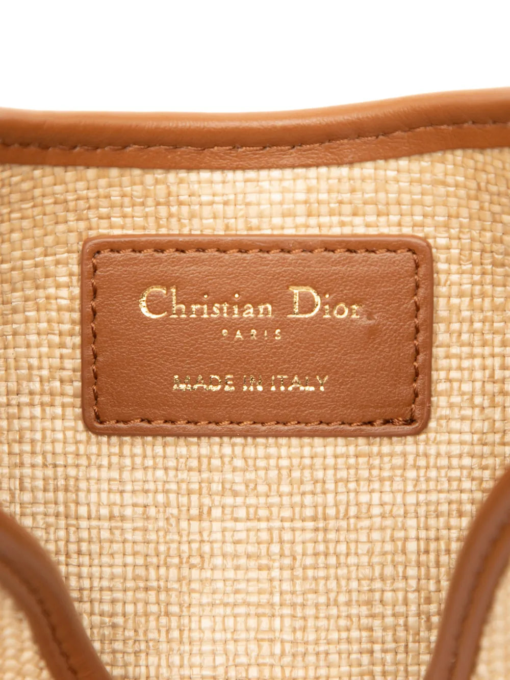 Christian Dior Pre Owned 2023 Mini Raffia Macrocannage 30 Montaigne Avenue Hobo Shoulder Bag — Same as shown — Size One Size — Lifestyle View