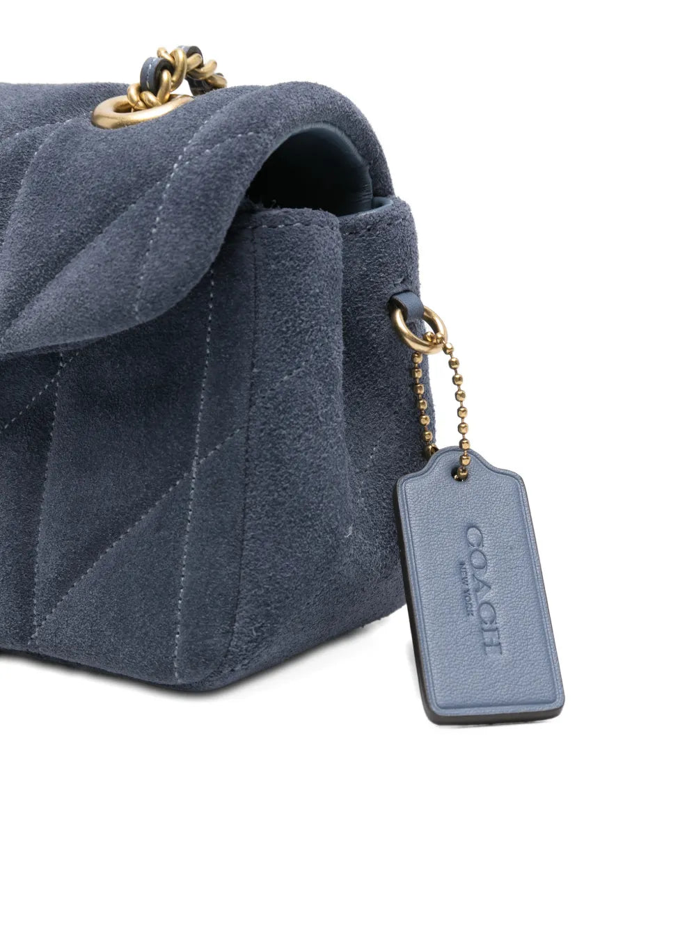 Coach Quilted Chain Shoulder Bag — Same as shown — Size One Size — Top View