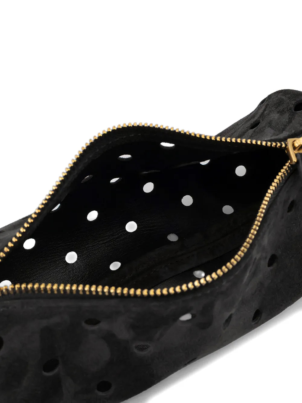 Manu Atelier Mini Cylinder Perforated Shoulder Bag — Same as shown — Size One Size — Top View