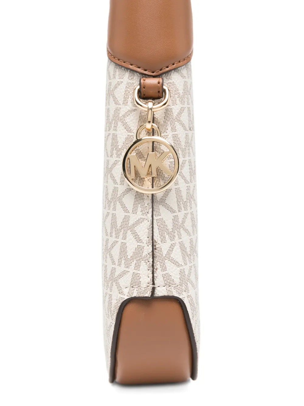 Michael Michael Kors Alice Logo Charm Shoulder Bag — Same as shown — Size One Size — Top View