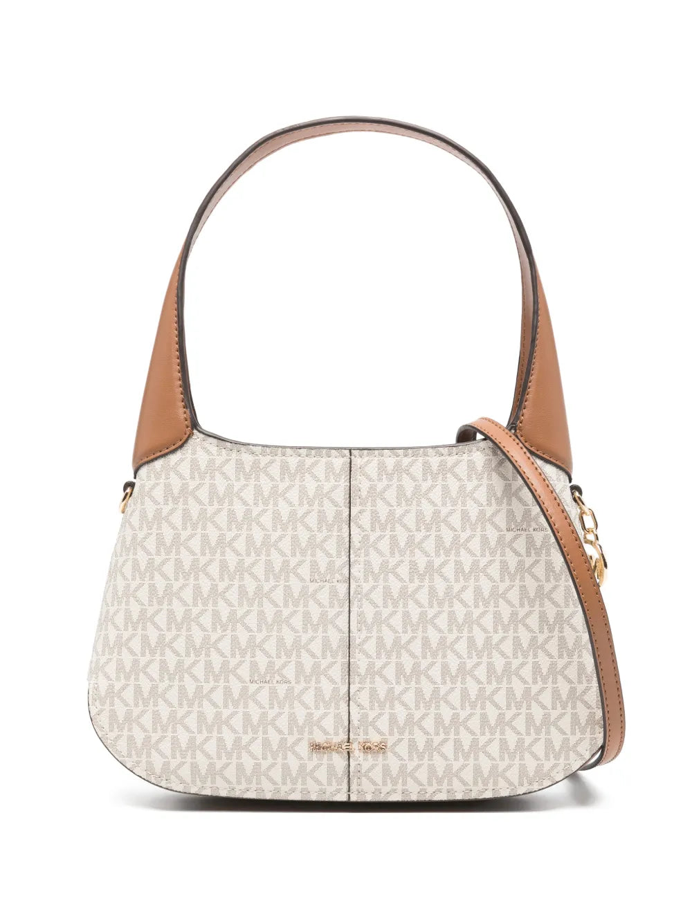 Michael Michael Kors Alice Logo Charm Shoulder Bag — Same as shown — Size One Size — Front View