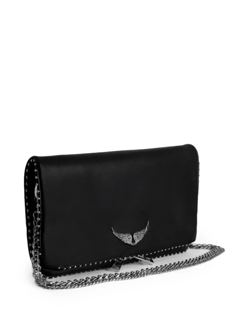 Zadigvoltaire Wings Stud Shoulder Bag — Same as shown — Size One Size — Top View