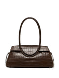 Staud Maude Logo Detail Shoulder Bag — Same as shown — Size One Size — Front View