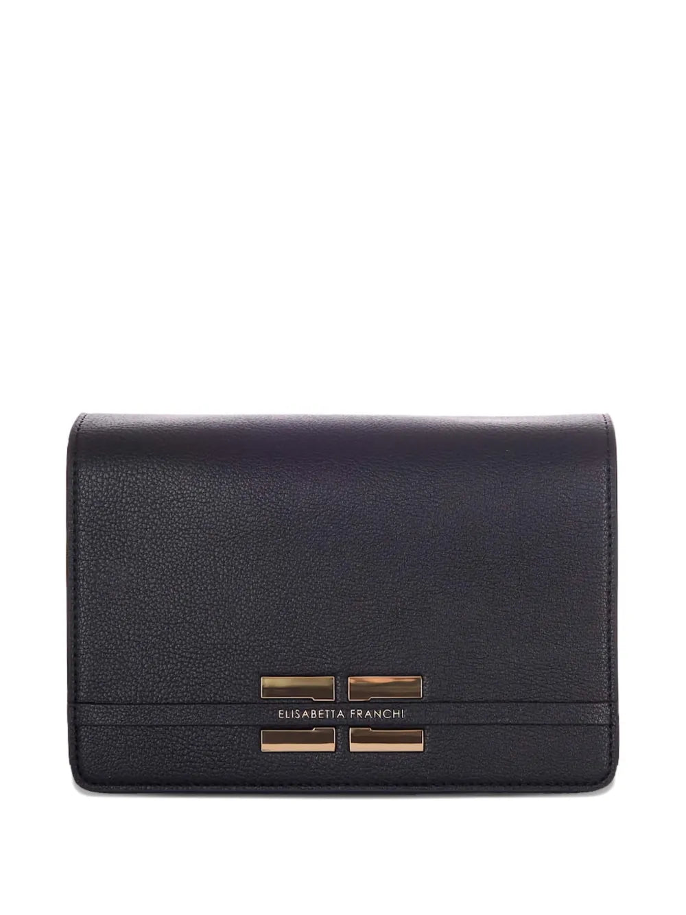 Elisabetta Franchi Logo Applique Shoulder Bag — Same as shown — Size One Size — Front View