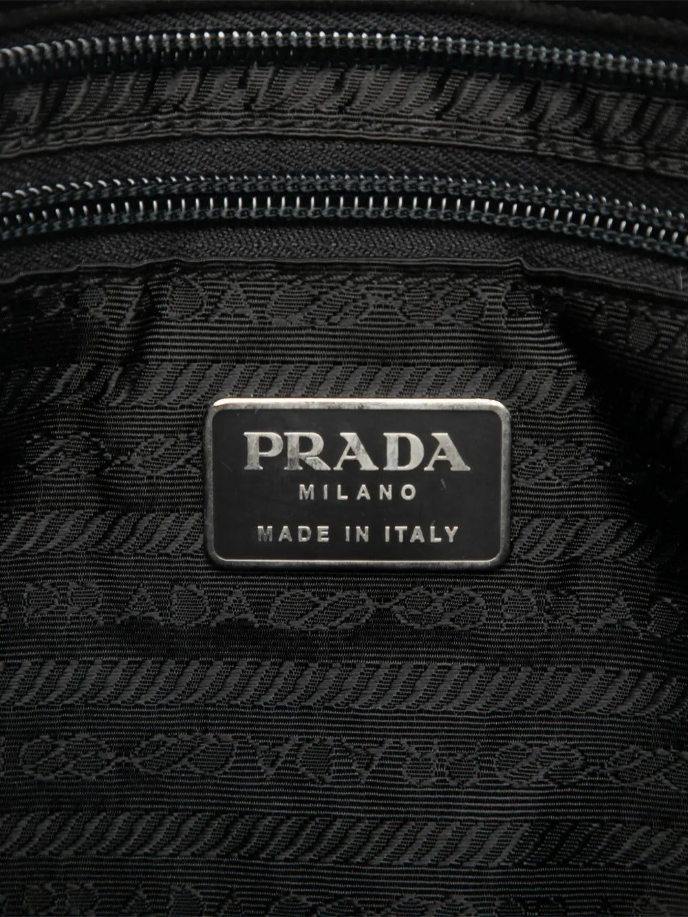 Prada Pre Owned 2000 2025 Suede Chain Shoulder Bag — Same as shown — Size One Size — Lifestyle View