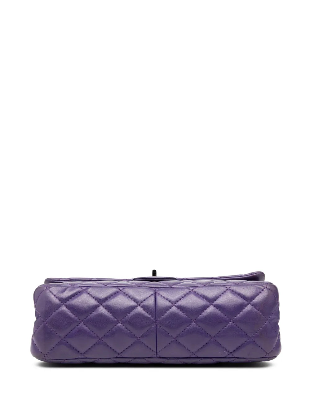 Chanel Pre Owned 2010 2011 Quilted Lambskin Reissue 255 Double Flap 226 Shoulder Bag — Same as shown — Size One Size — Top View