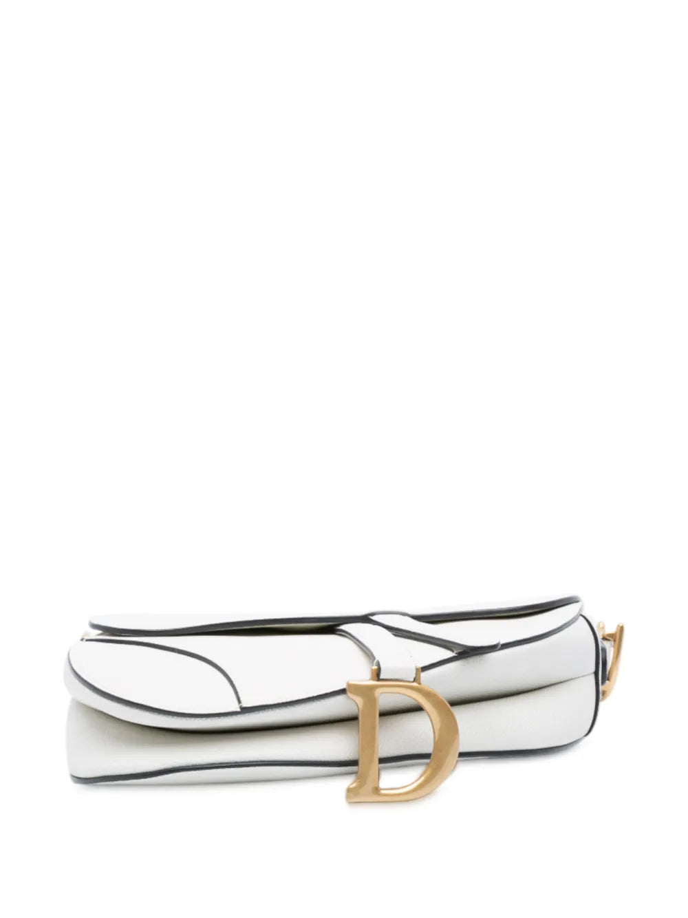 Christian Dior Pre Owned 2020 Grained Calfskin Saddle Bag Shoulder Bag — Same as shown — Size One Size — Top View