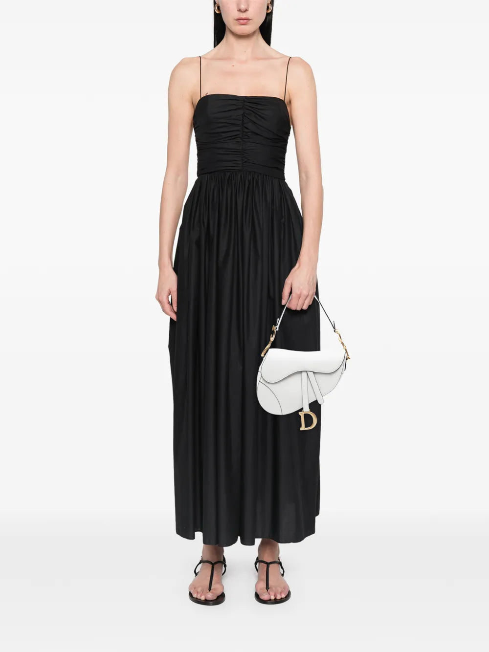 Christian Dior Pre Owned 2020 Grained Calfskin Saddle Bag Shoulder Bag — Same as shown — Size One Size — Side View