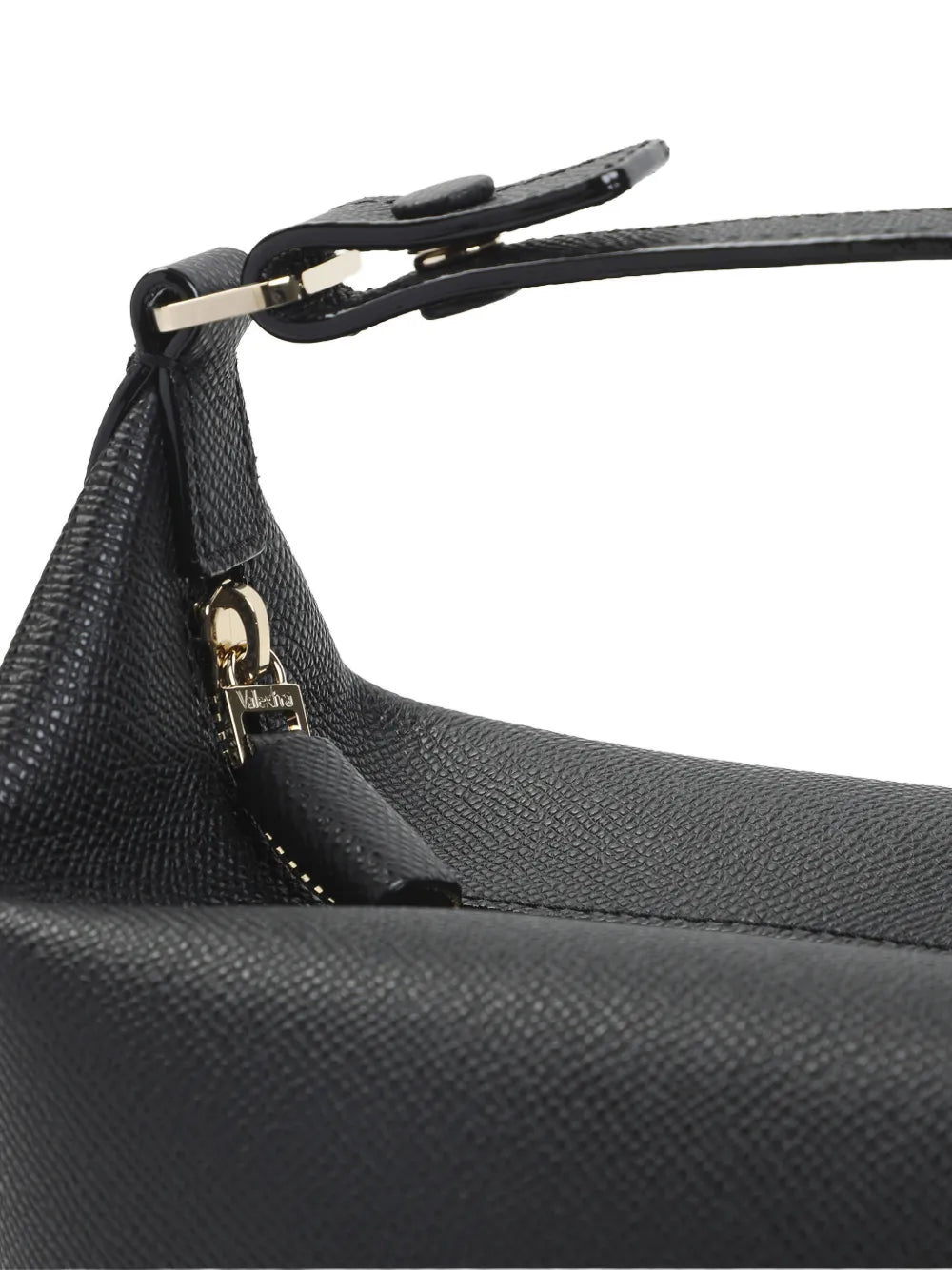 Valextra Zipped Leather Mini Bag — Same as shown — Size One Size — Back View