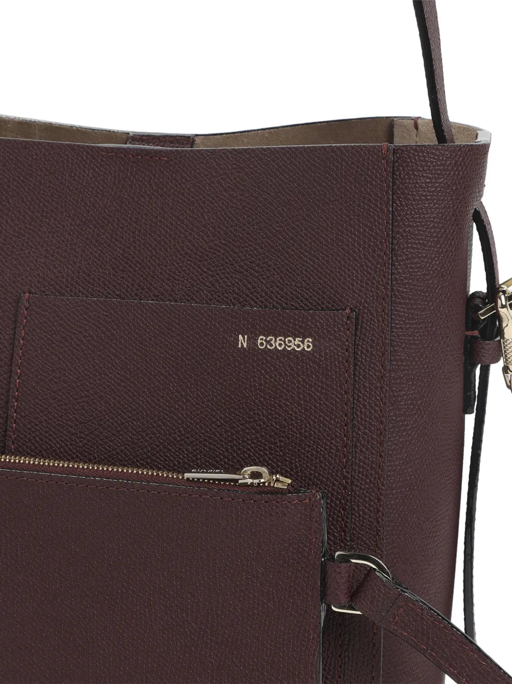 Valextra Pocket Shoulder Bag — Same as shown — Size One Size — Top View