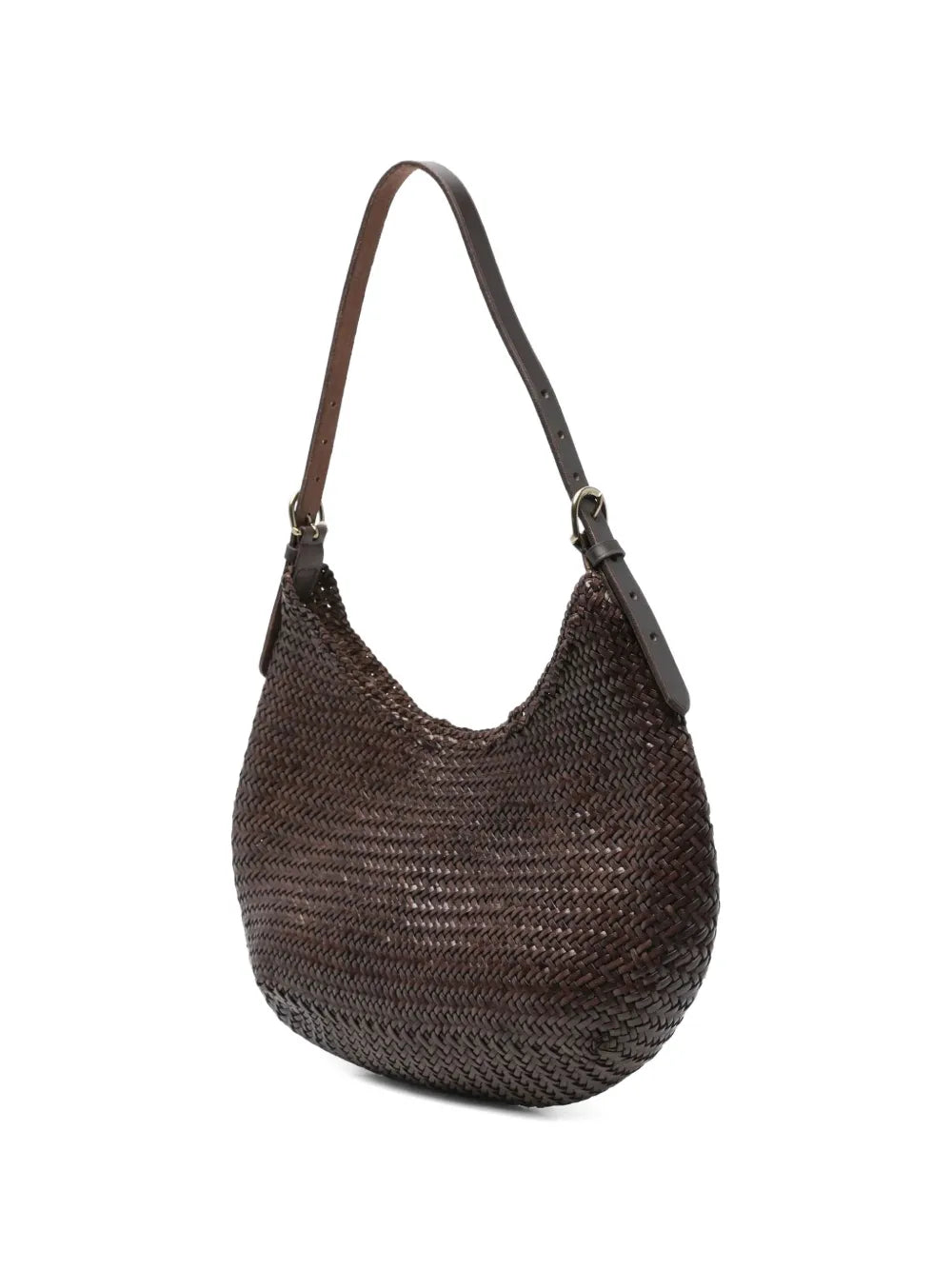 Dragon Diffusion Luna Mezza Woven Shoulder Bag — Same as shown — Size One Size — Side View