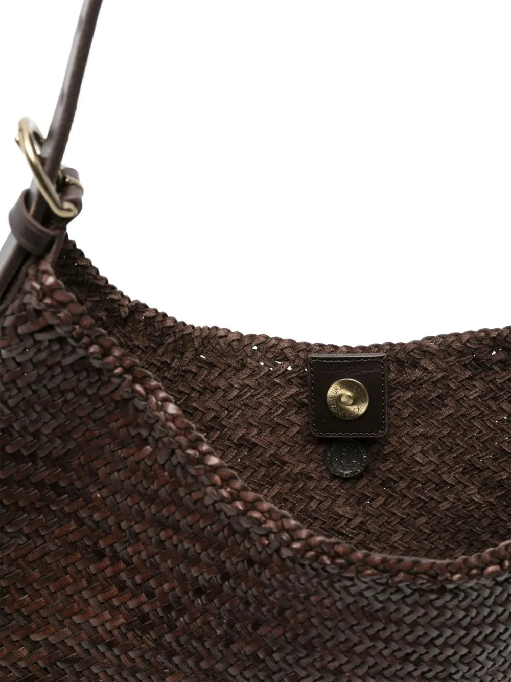 Dragon Diffusion Luna Mezza Woven Shoulder Bag — Same as shown — Size One Size — Top View