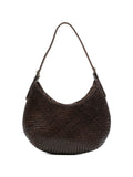 Dragon Diffusion Luna Mezza Woven Shoulder Bag — Same as shown — Size One Size — Front View