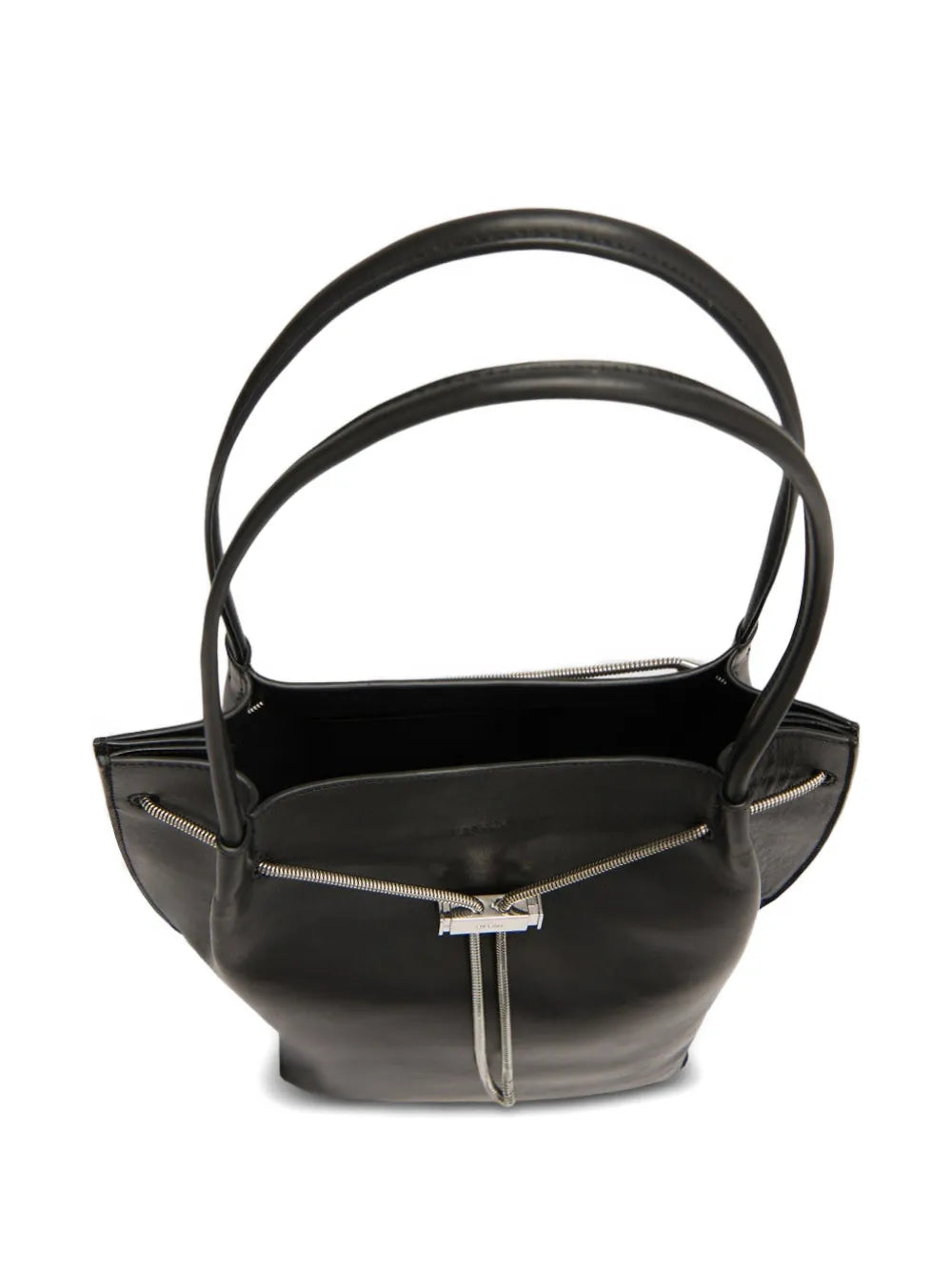 By Far Kayla Leather Shoulder Bag — Same as shown — Size One Size — Top View