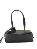 Balenciaga Top Handle Embossed Bowling Bag — Same as shown — Size One Size — Front View