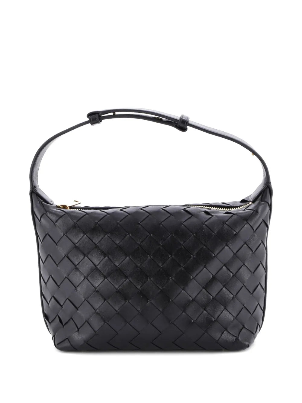 Bottega Veneta Pre Owned Wallace Intrecciato Nappa Mini Shoulder Bag — Same as shown — Size One Size — Back View