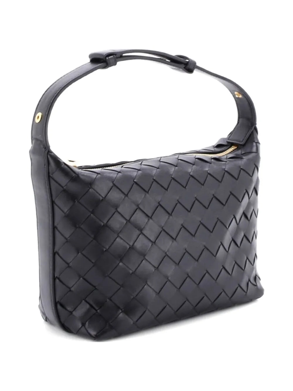 Bottega Veneta Pre Owned Wallace Intrecciato Nappa Mini Shoulder Bag — Same as shown — Size One Size — Front View