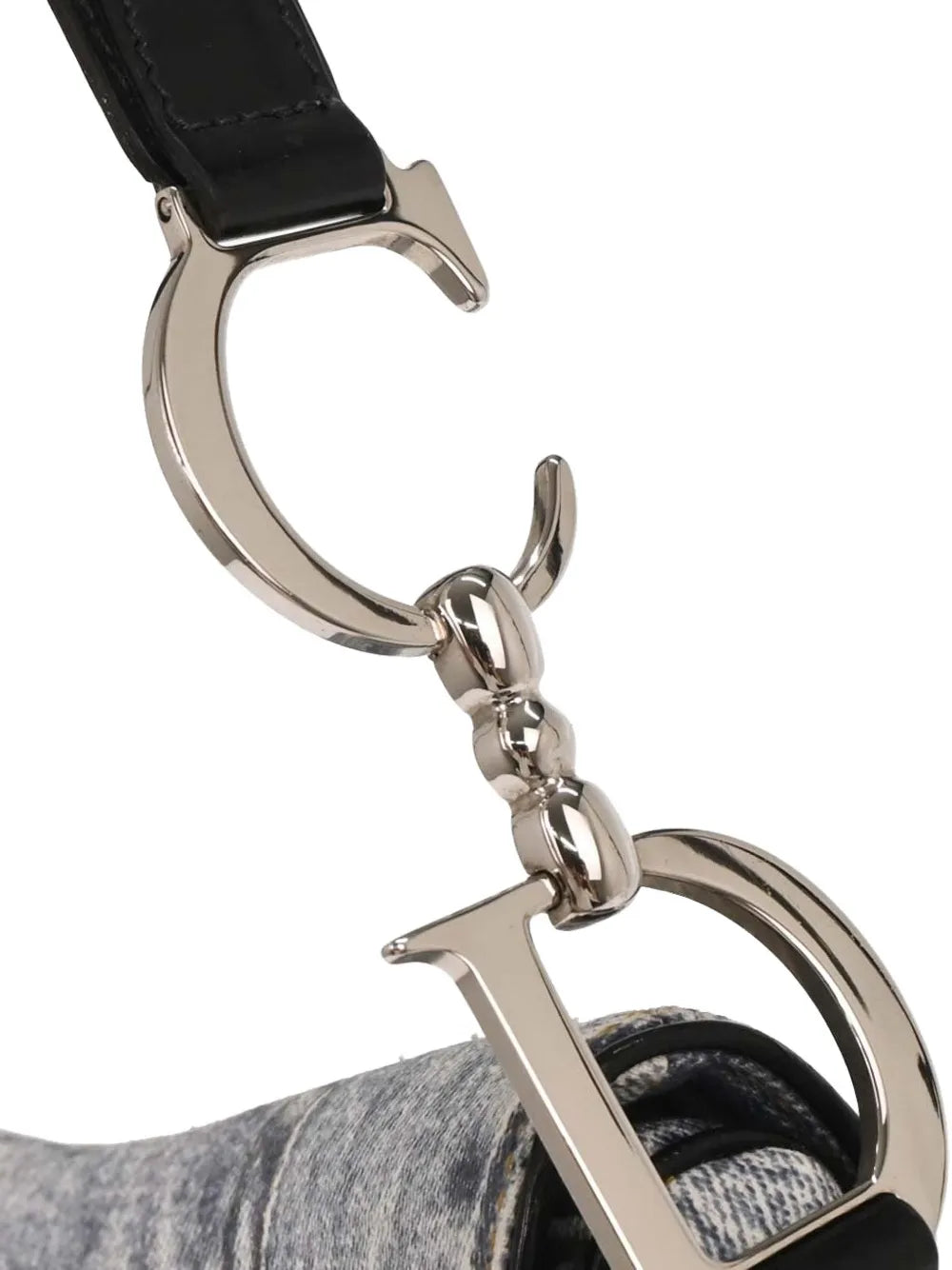 Christian Dior Pre Owned 2001 Double Saddle Shoulder Bag — Same as shown — Size One Size — Back View