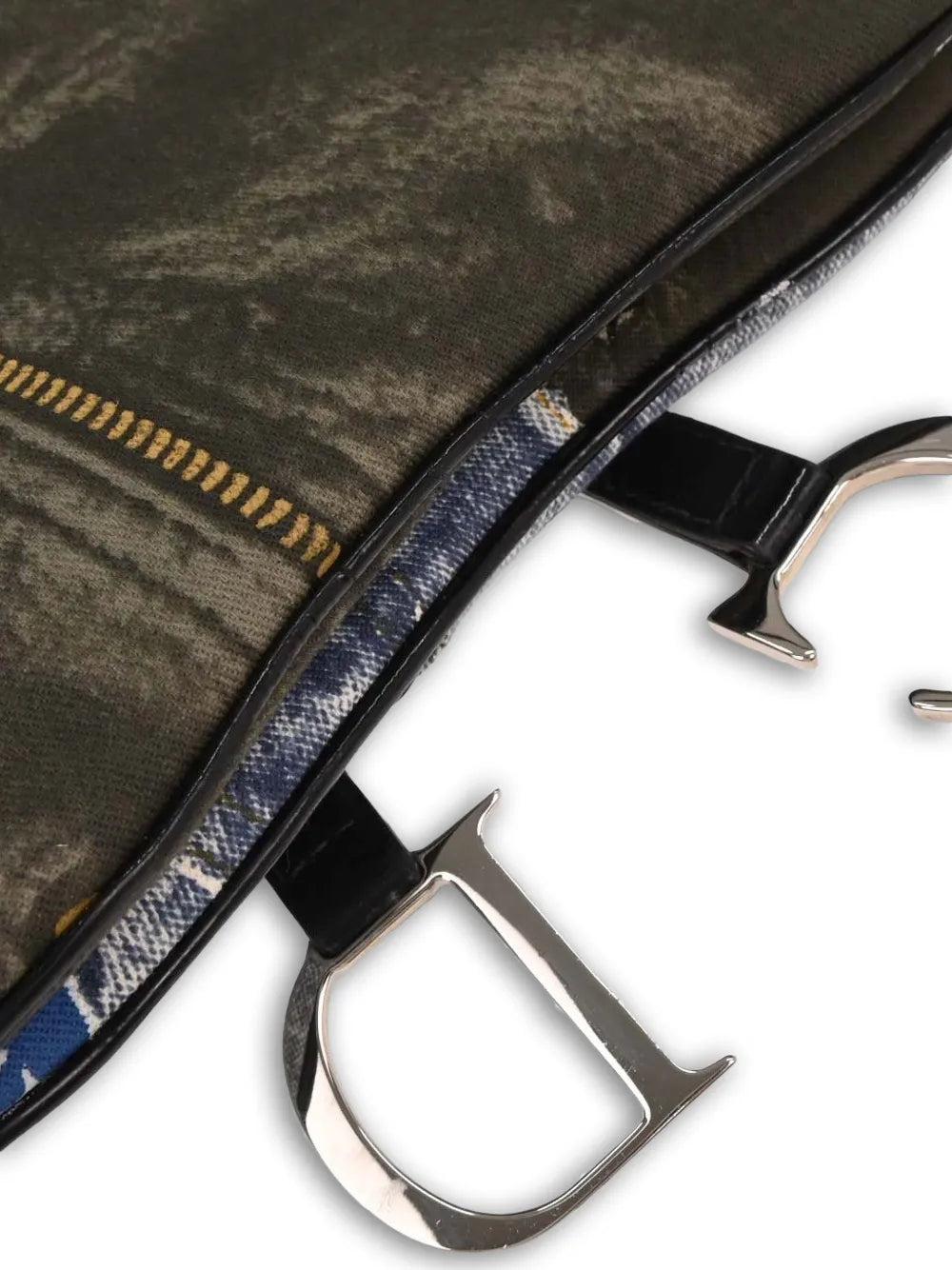 Christian Dior Pre Owned 2001 Double Saddle Shoulder Bag — Same as shown — Size One Size — Top View