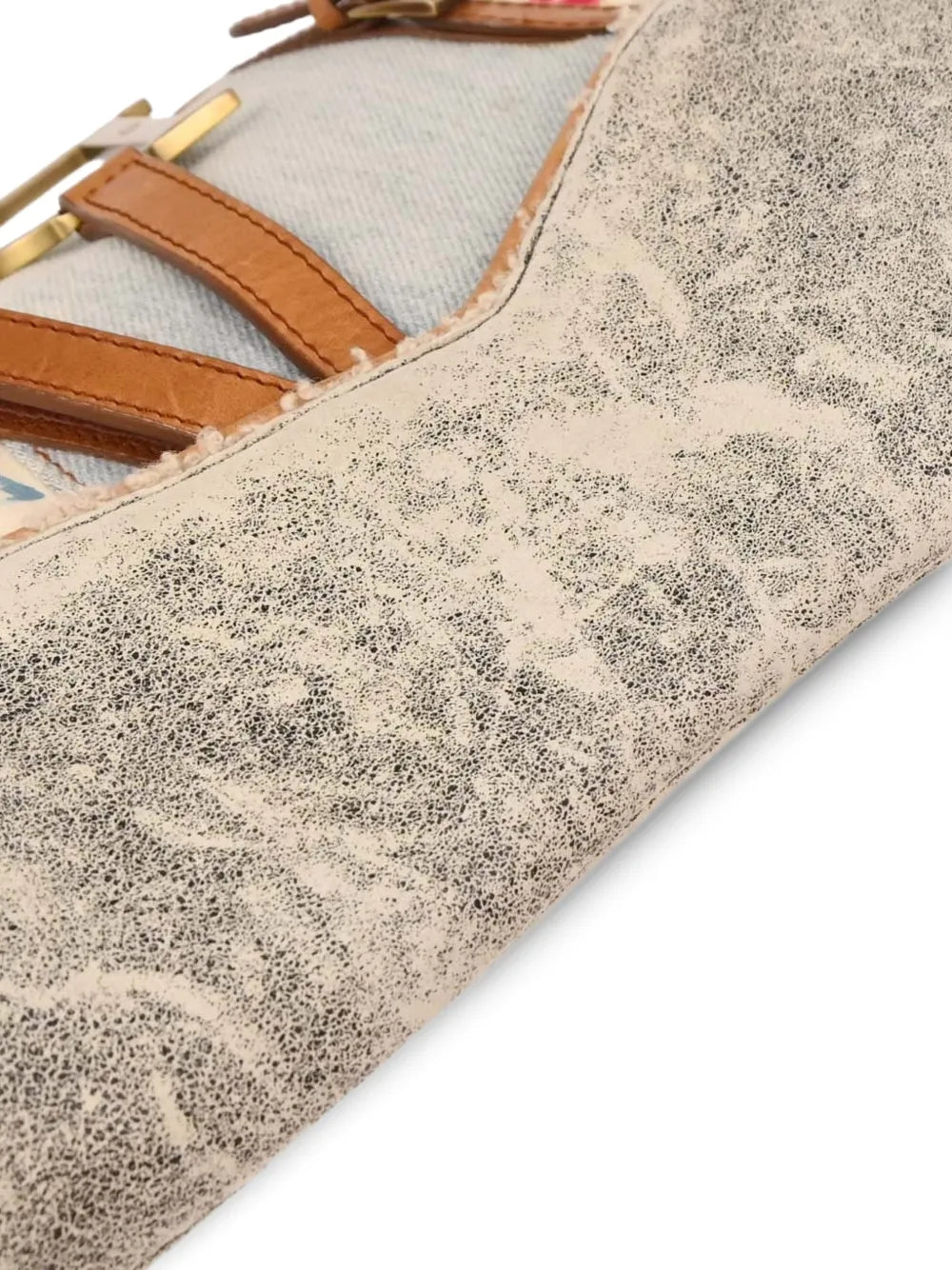 Christian Dior Pre Owned 2004 Canvas Saddle Shoulder Bag — Same as shown — Size One Size — Back View
