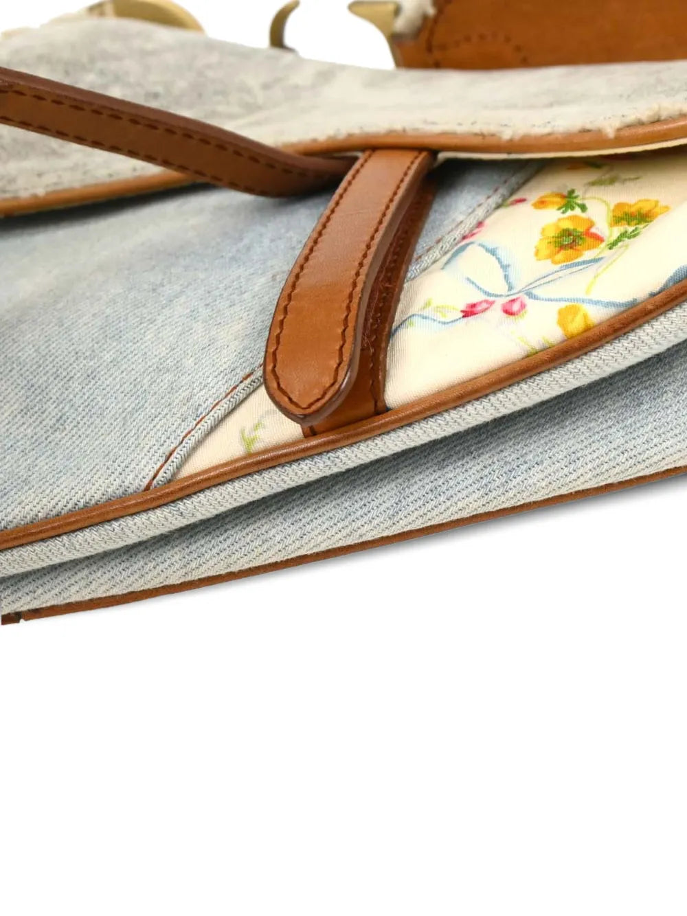 Christian Dior Pre Owned 2004 Canvas Saddle Shoulder Bag — Same as shown — Size One Size — Top View