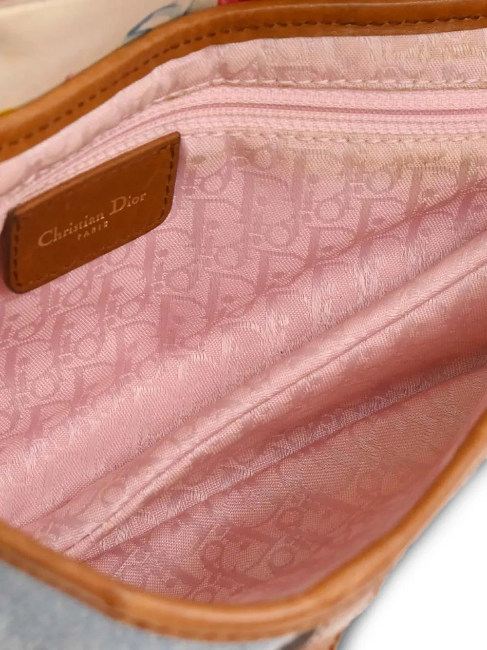 Christian Dior Pre Owned 2004 Canvas Saddle Shoulder Bag — Same as shown — Size One Size — Lifestyle View