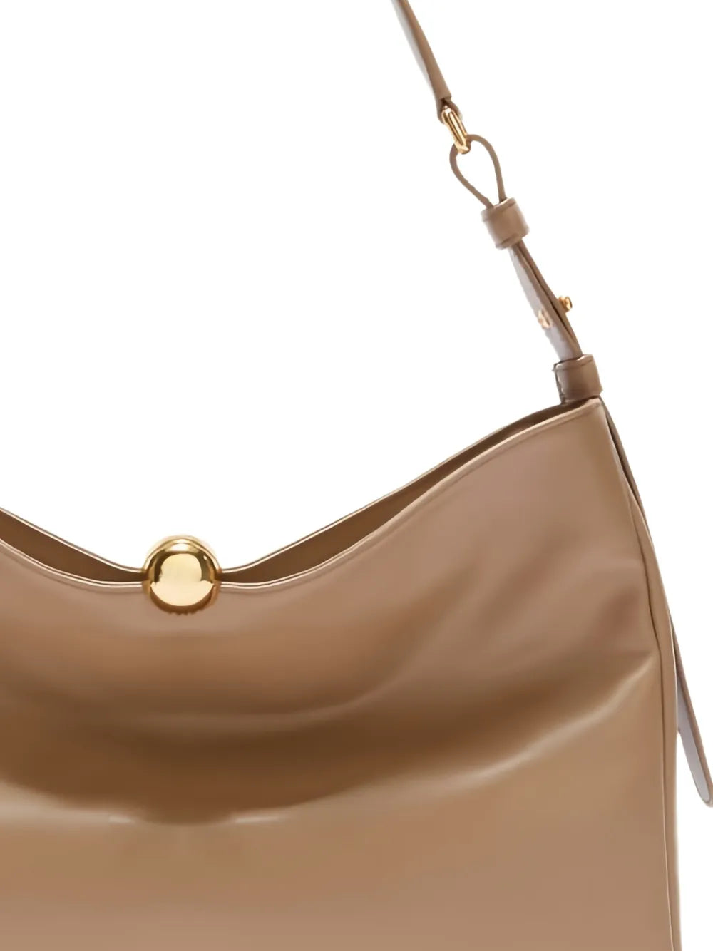 Furla Large Sfera Soft Leather Shoulder Bag — Same as shown — Size One Size — Side View
