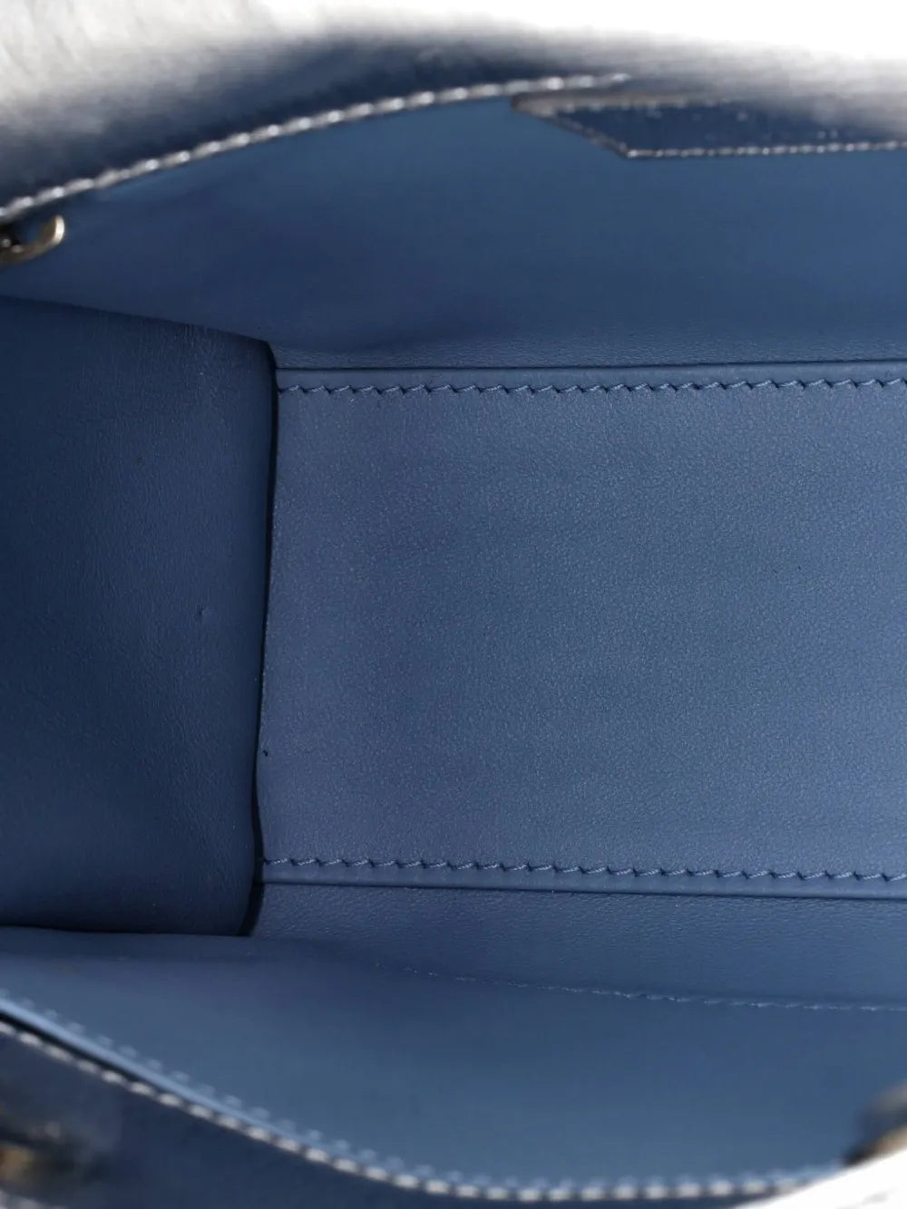 Christian Dior Pre Owned My Abcdior Lady Dior Bag Metallic Cannage Quilt Leather Shoulder Bag — Same as shown — Size One Size — Detail View
