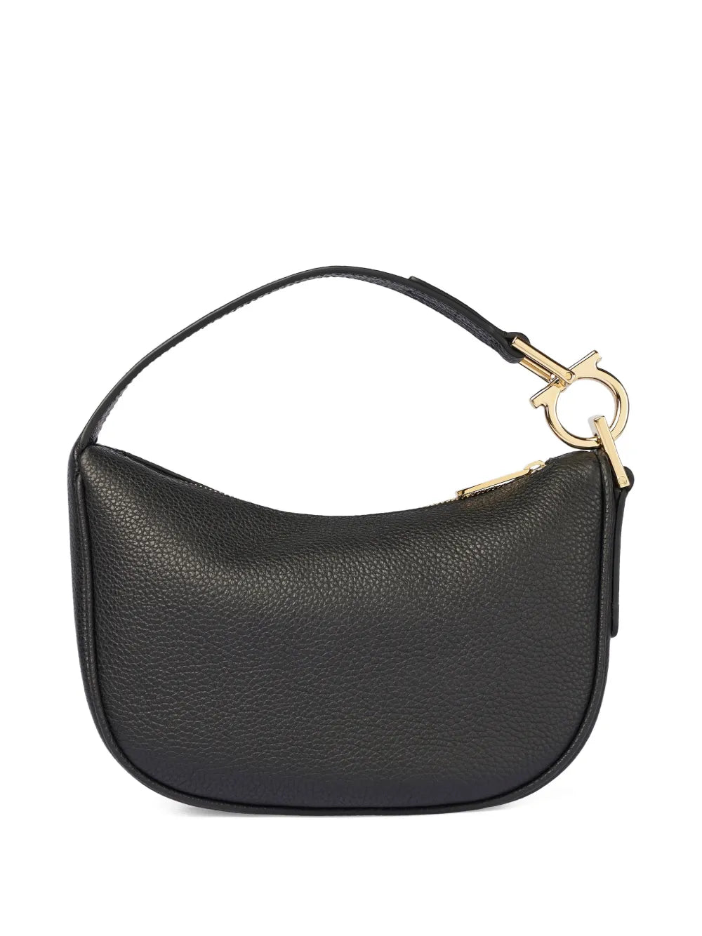 Ferragamo Textured Horseshoe Shoulder Bag — Same as shown — Size One Size — Side View