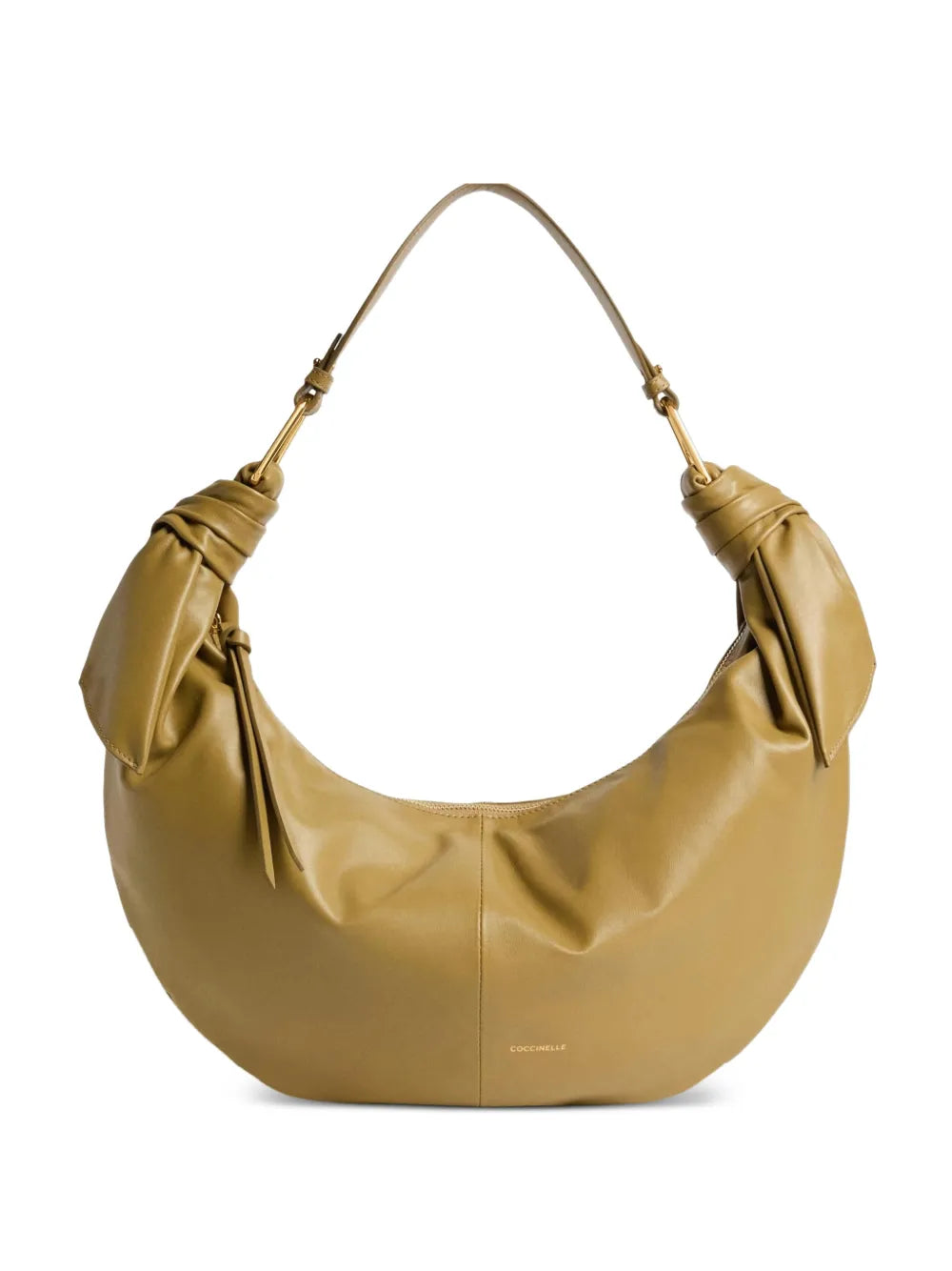 Coccinelle Furoshiki Knot Detail Large Shoulder Bag — Same as shown — Size One Size — Front View