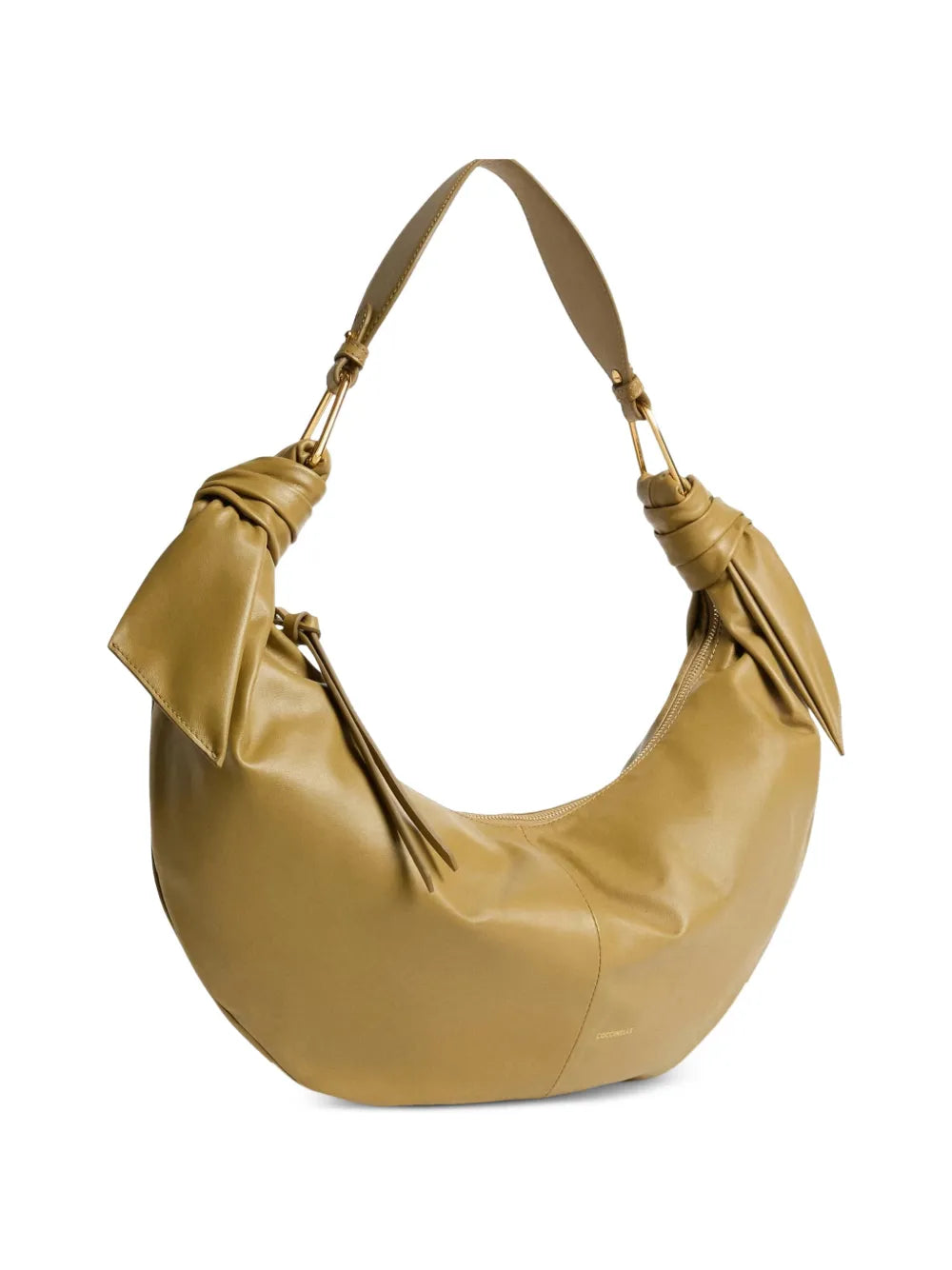 Coccinelle Furoshiki Knot Detail Large Shoulder Bag — Same as shown — Size One Size — Side View