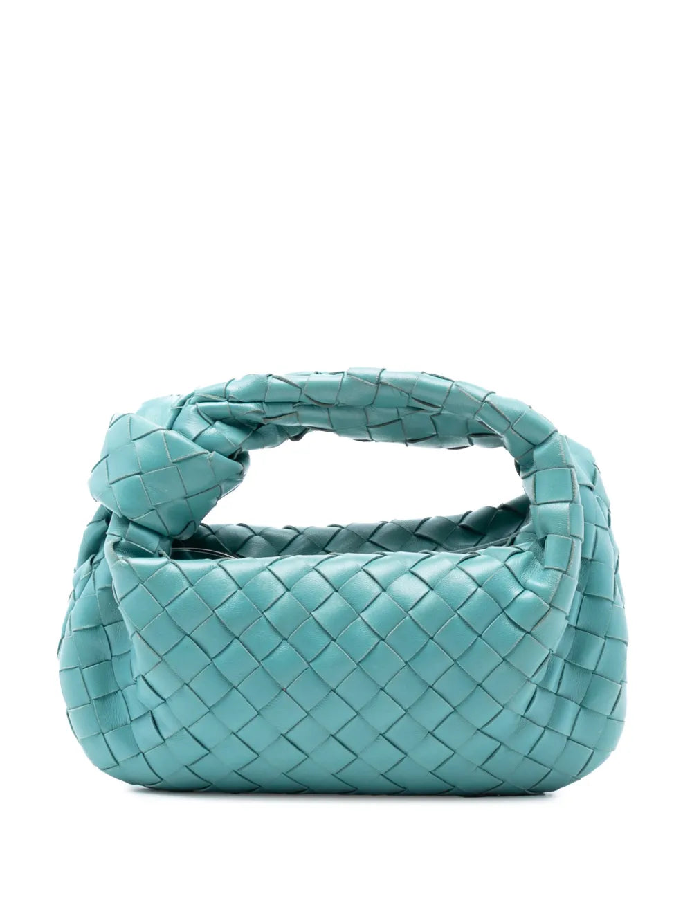 Bottega Veneta Pre Owned 2012 2025 Mini Nappa Intrecciato Jodie Hobo Bag — Same as shown — Size One Size — Front View