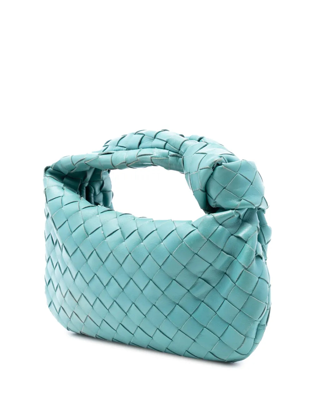 Bottega Veneta Pre Owned 2012 2025 Mini Nappa Intrecciato Jodie Hobo Bag — Same as shown — Size One Size — Back View