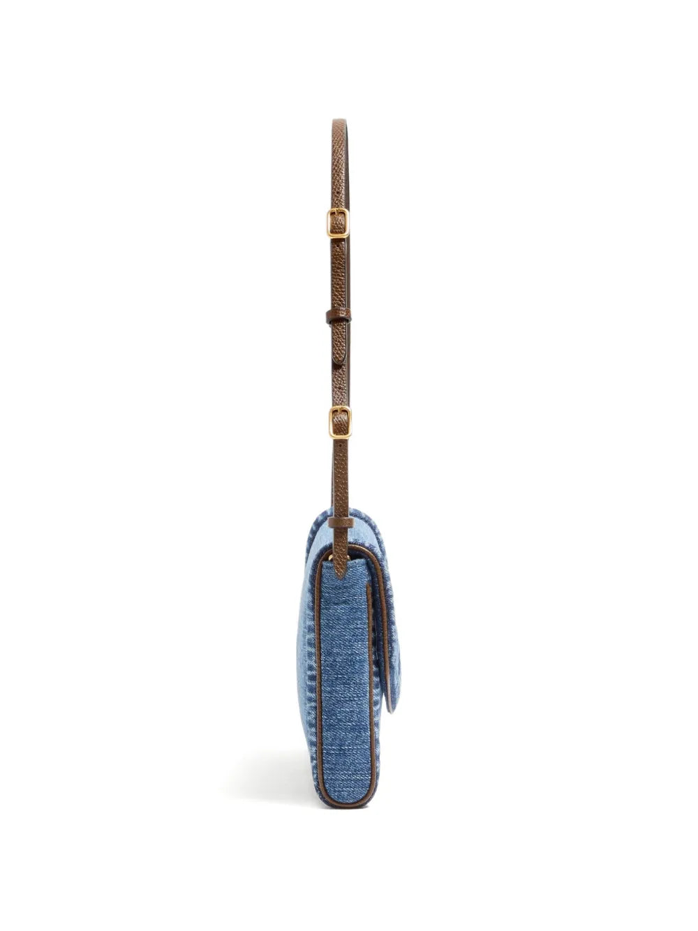 Valentino Garavani Small Devain Denim Shoulder Bag — Same as shown — Size One Size — Lifestyle View