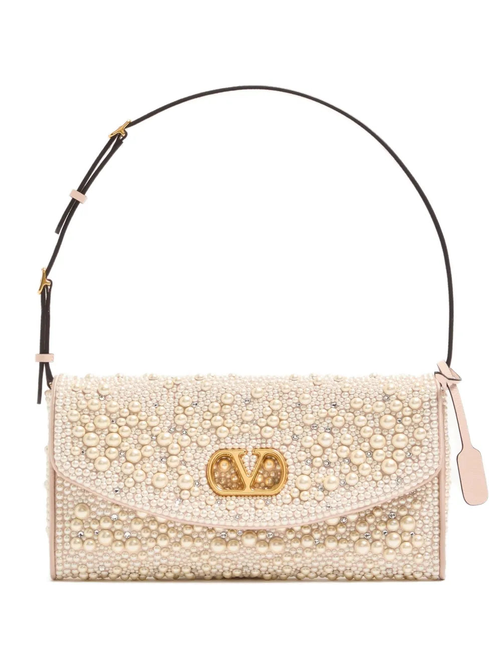 Valentino Garavani Small Devain Shoulder Bag — Same as shown — Size One Size — Front View