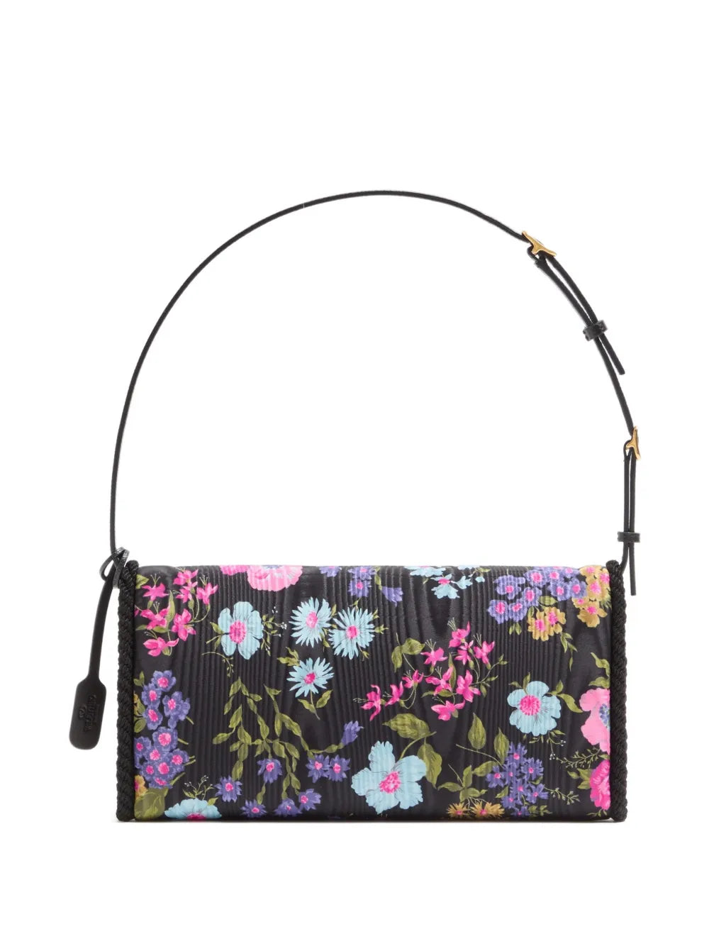 Valentino Garavani Small Devain Papier Floral Shoulder Bag — Same as shown — Size One Size — Top View
