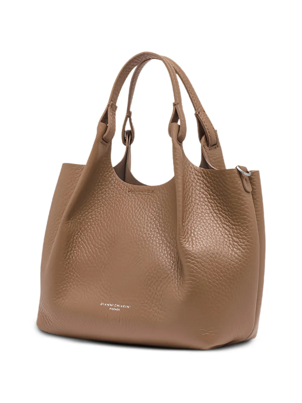 Gianni Chiarini Dua Leather Shoulder Bag — Same as shown — Size One Size — Back View