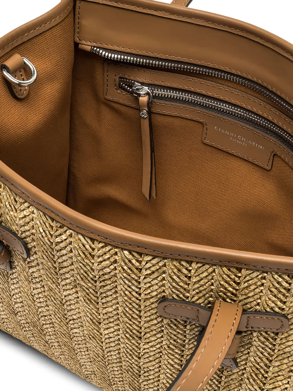 Gianni Chiarini Miss Marcella 32 Woven Shoulder Bag — Same as shown — Size One Size — Back View