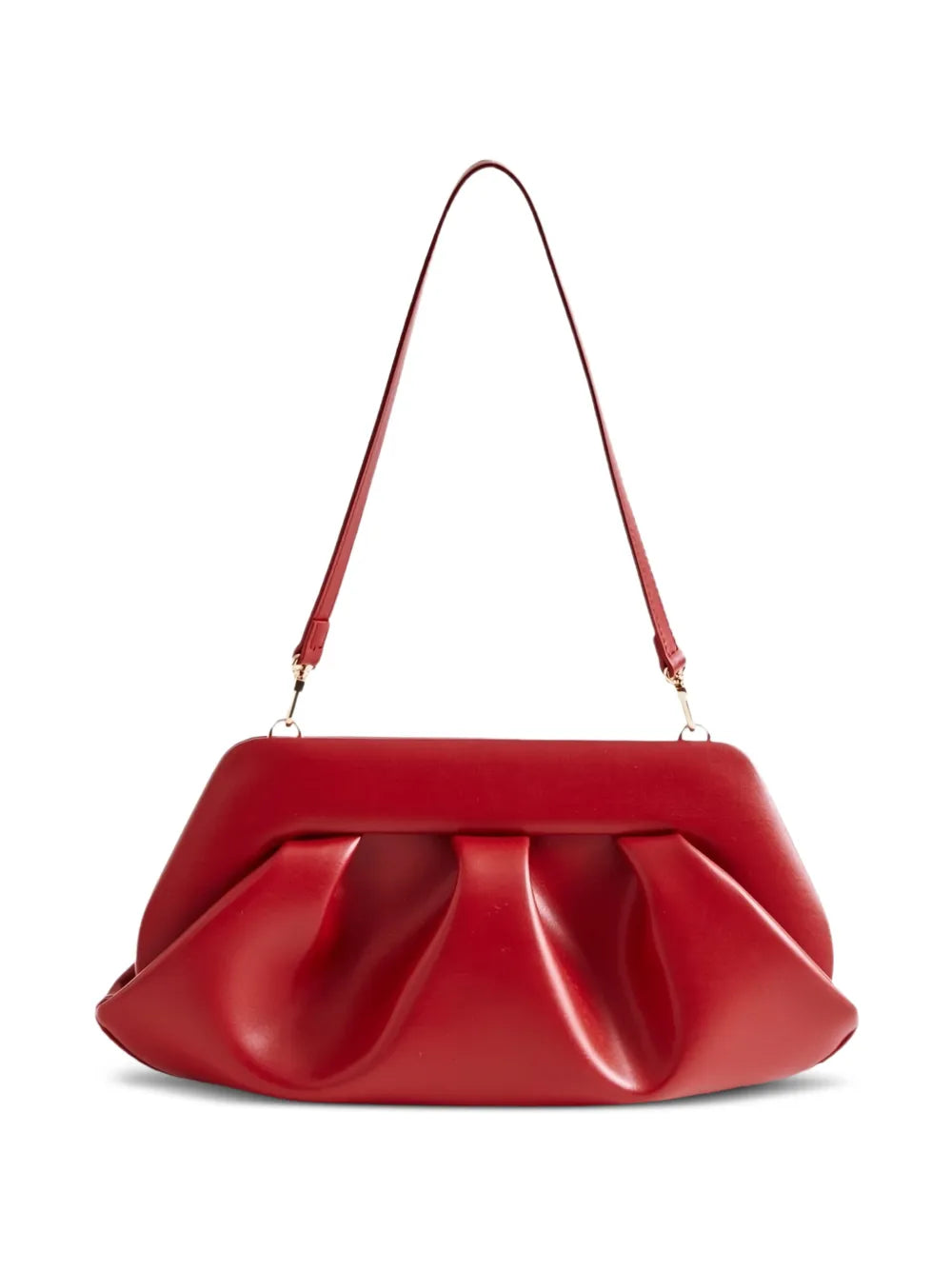 Themoire Bios Ruched Shoulder Bag — Same as shown — Size One Size — Front View