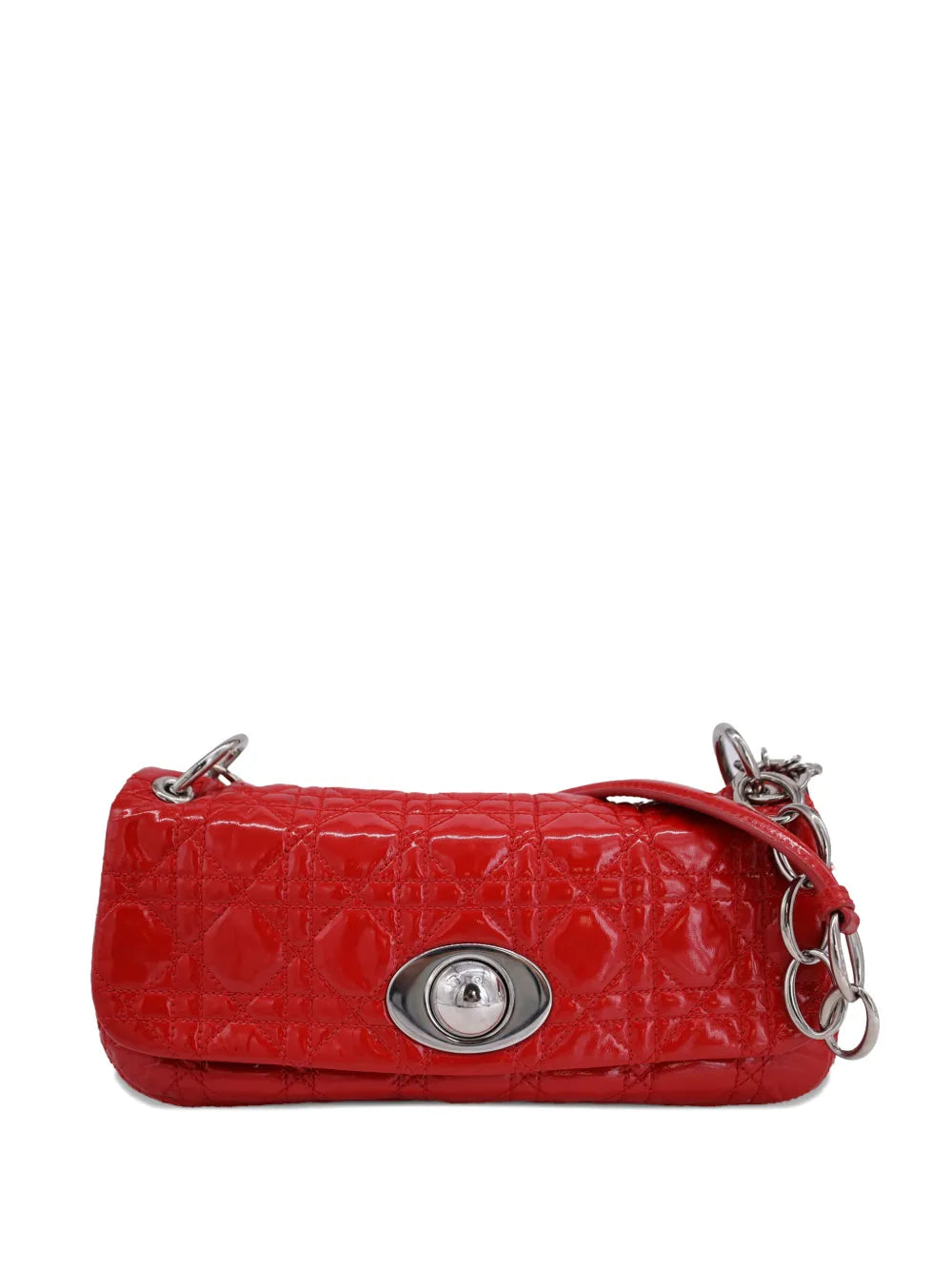 Christian Dior Pre Owned Rendezvous Cannage Quilted Shoulder Bag — Same as shown — Size One Size — Front View