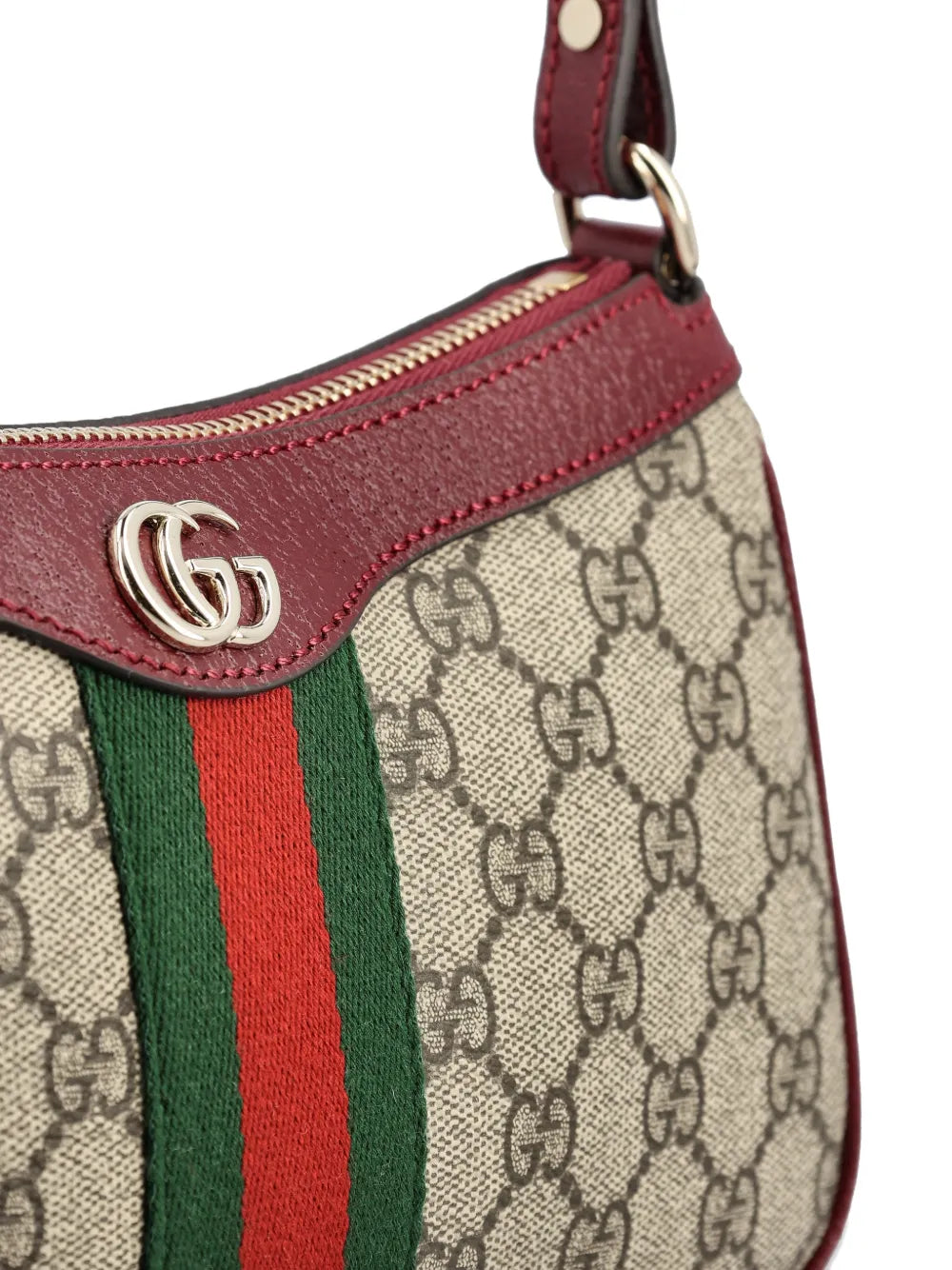 Gucci Gg Motif Shoulder Bag — Same as shown — Size One Size — Top View