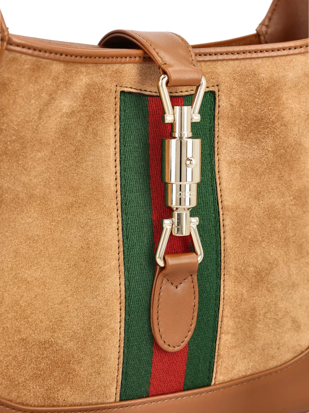 Gucci Medium Jackie 1961 Web Stripe Shoulder Bag — Same as shown — Size One Size — Top View
