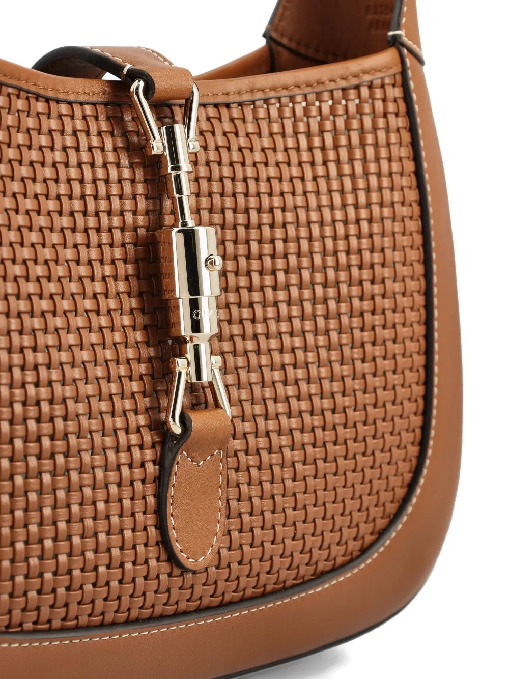 Gucci Jackie 1961 Woven Detail Shoulder Bag — Same as shown — Size One Size — Top View